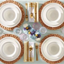 Alternative view of Lenox Premium Studio 1414 Rimmed Dinner Plates, Set of 6