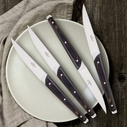 Alternative view of Lenox Premium Pakkawood Steak Knives, Set of 4