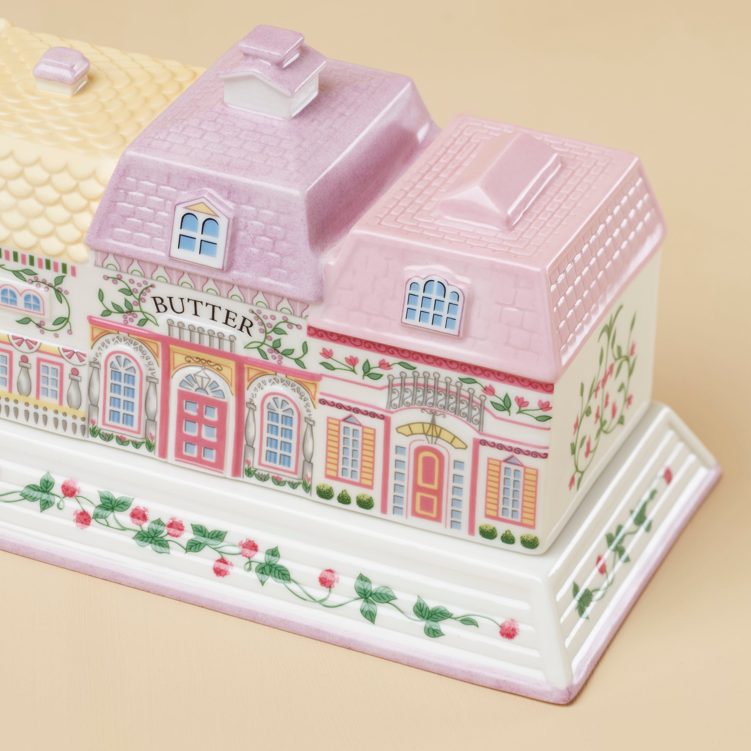 Lenox Premium Lenox Spice Village Covered Butter Dish - Image 3