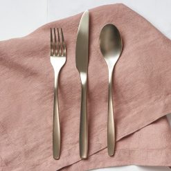 Lenox Premium Averie Champagne Satin 20-Piece Flatware Set