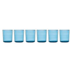 Lenox Premium Bunny Hop Stackable Blue Tall Glasses, Set of 6