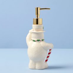 Alternative view of Lenox Premium Happy Holly Days Snowman Soap Dispenser