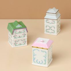 Alternative view of Lenox Premium Lenox Spice Village 3-Piece Santa Fe Spice Jar Set