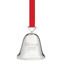 Lenox Premium 2026 Annual Christmas Bell Silverplate Ornament