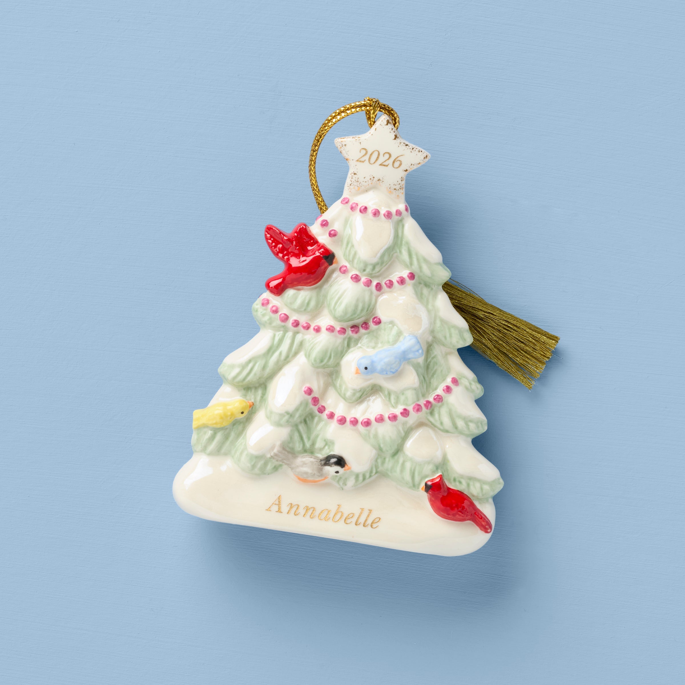 Lenox Premium Personalized Christmas Tree Ornament