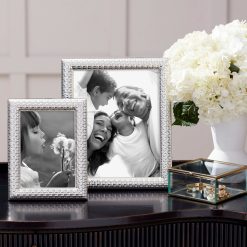 Alternative view of Lenox Premium Watchband Silver 5x7 Photo Frame
