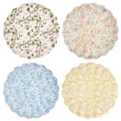 Lenox Premium Meri Meri X Liberty Floral Melamine Large Plate, Set of 4
