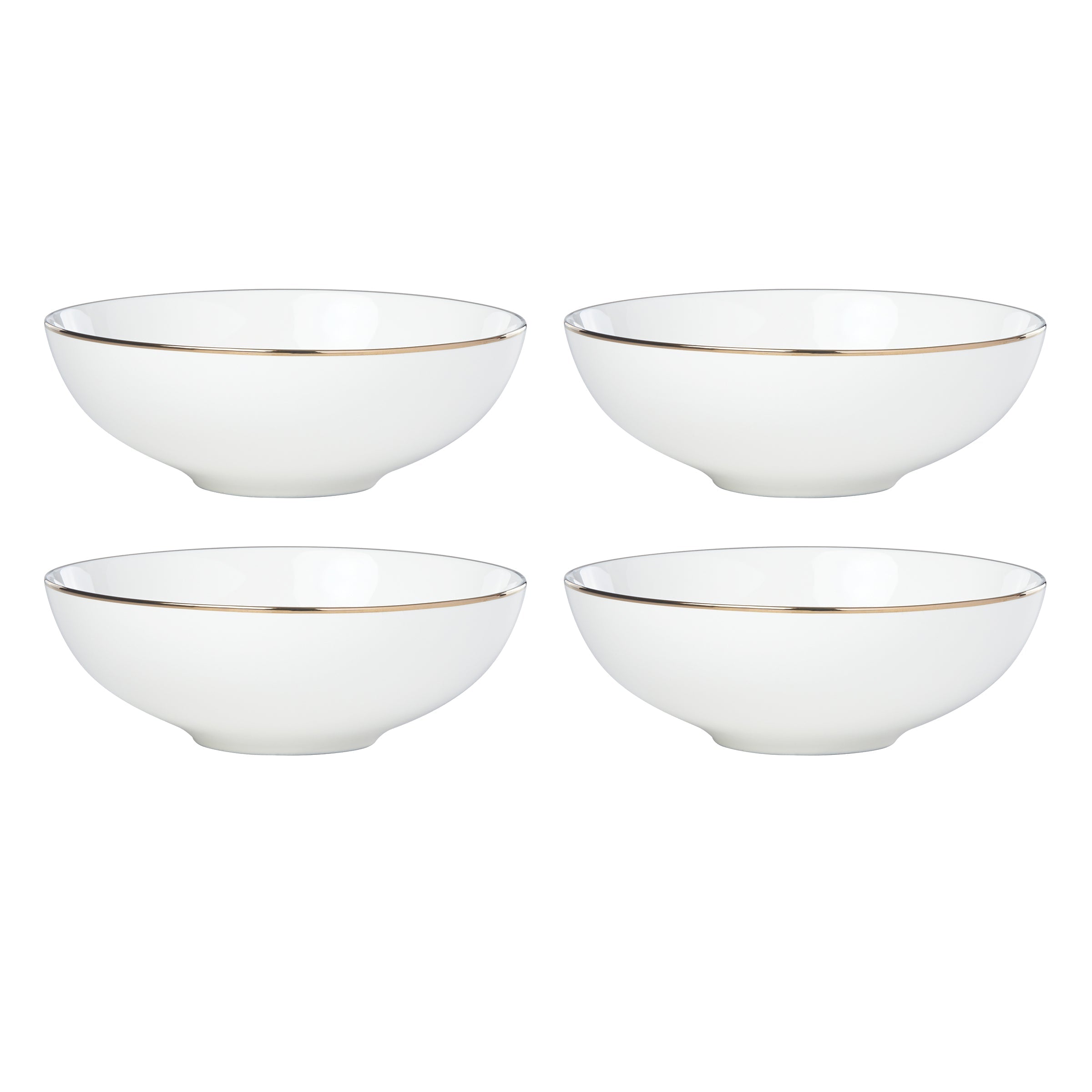 Lenox Premium Trianna White All-Purpose Bowls, Set of 4