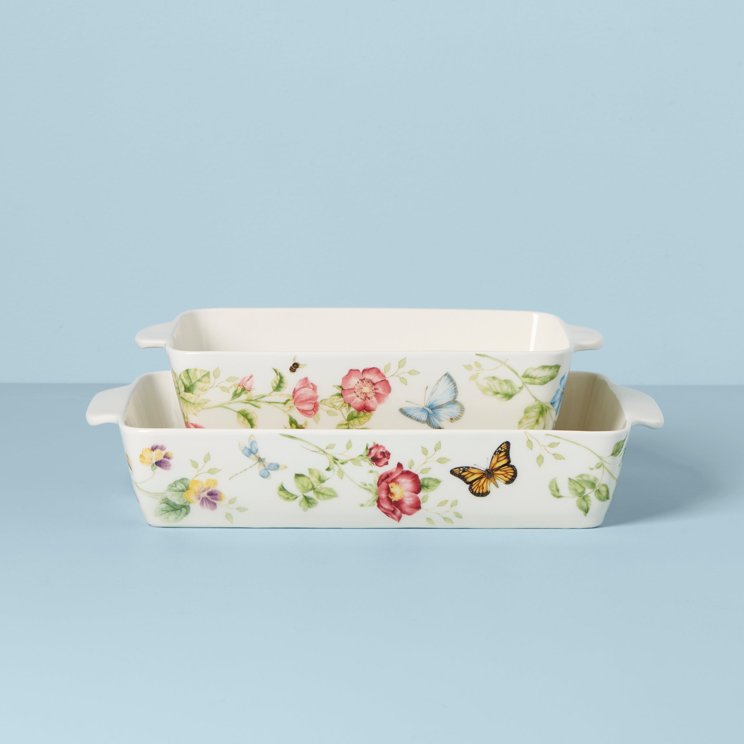 Lenox Premium Butterfly Meadow Rectangular Baker 2-Piece Set