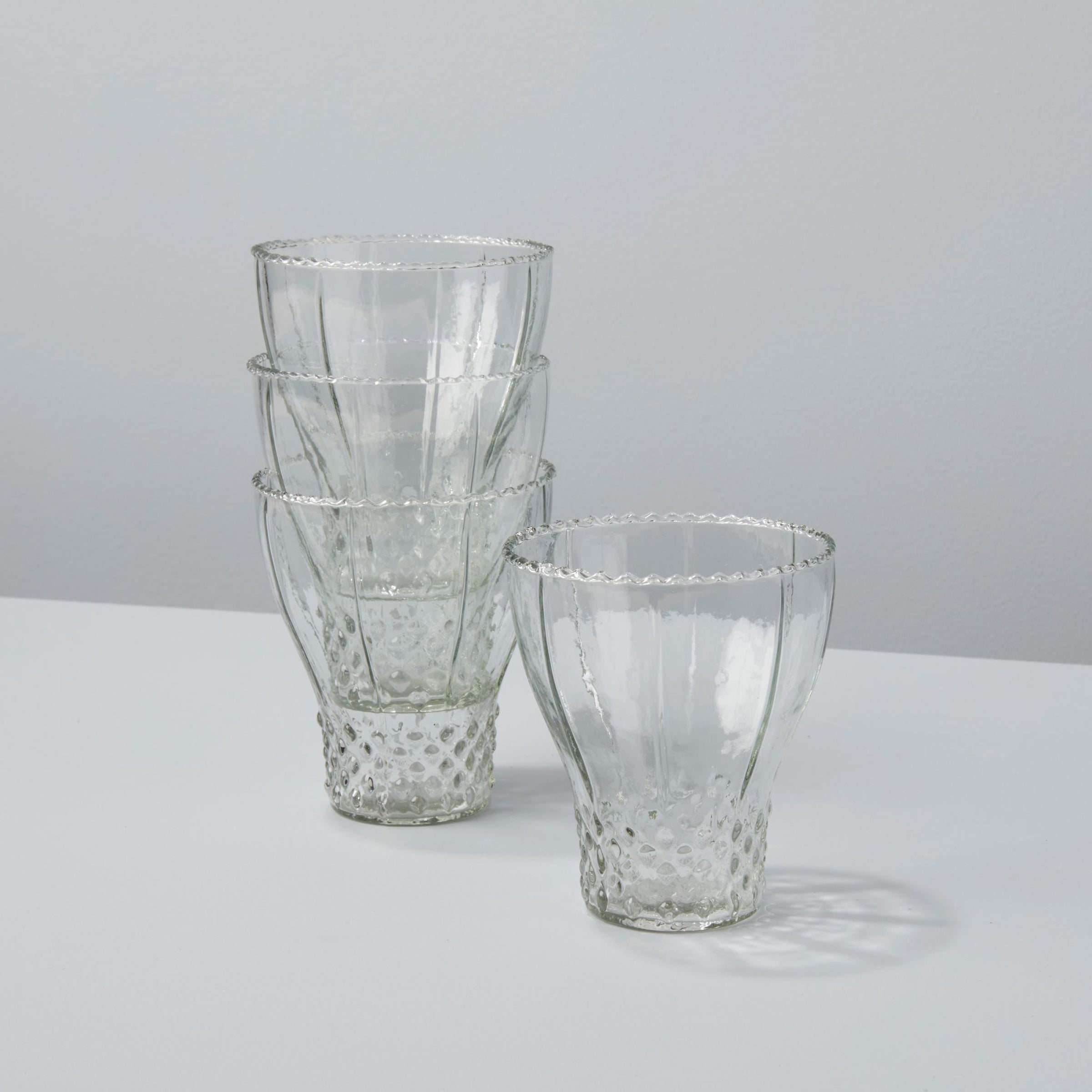 Lenox Premium Ruffle Bell Glasses, Set of 4