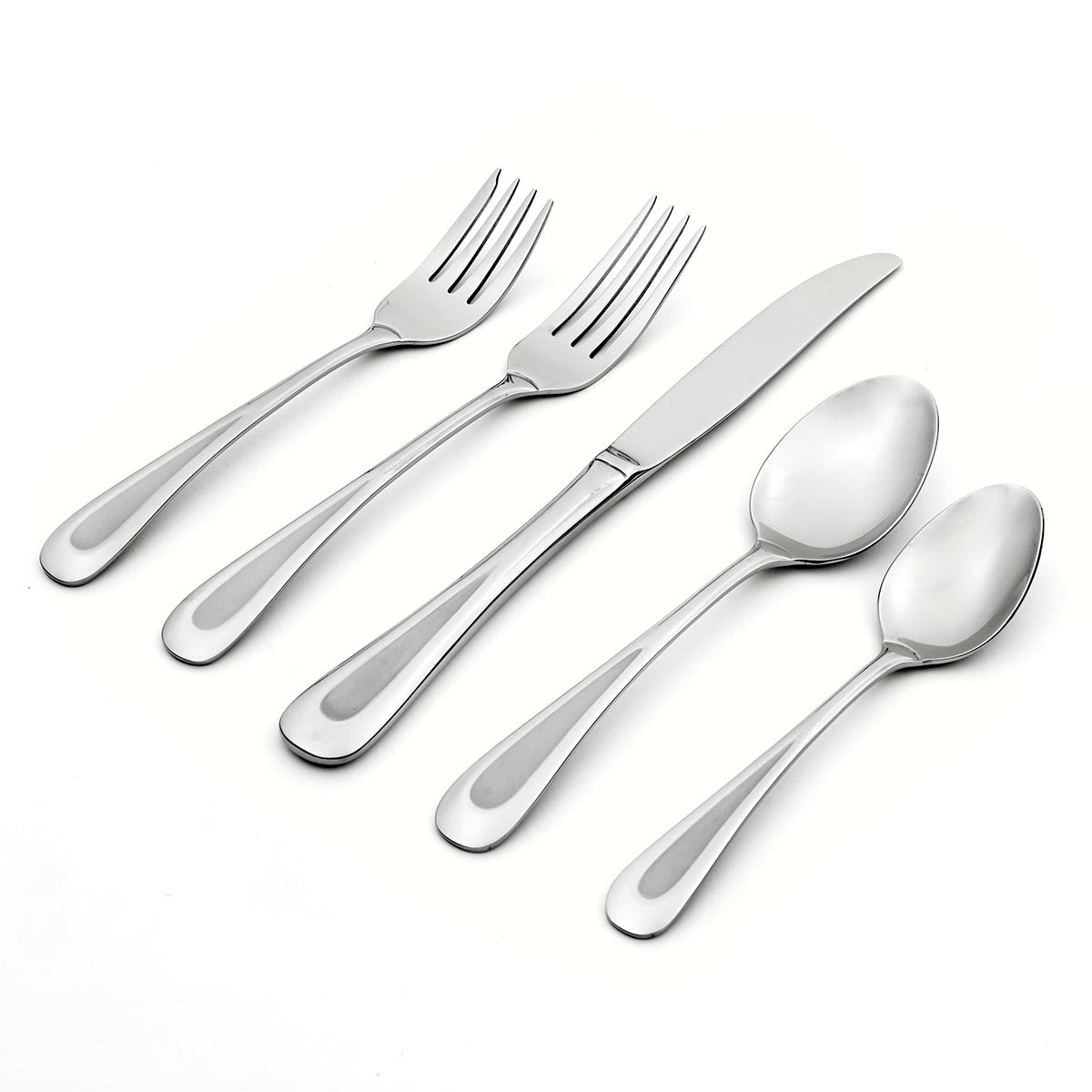 Lenox Premium Satin Sand Dune 20-Piece Flatware Set