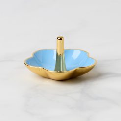 Lenox Premium Make It Pop Blue Metal Ring Dish