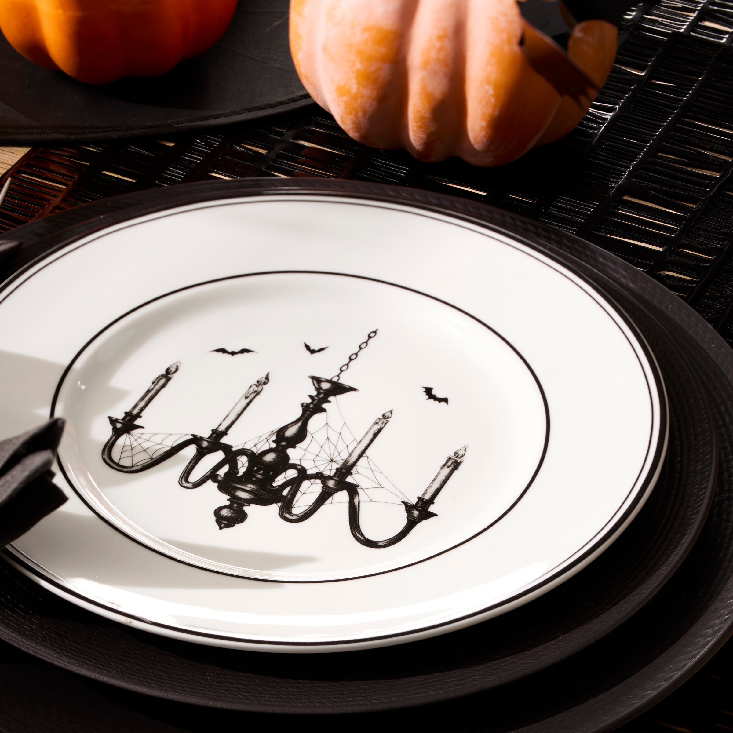 Lenox Premium Vintage Halloween Dessert Plates, Set of 4 - Image 12