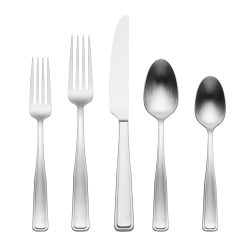 Lenox Premium Reid Satin 20-Piece Flatware Set