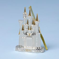 Lenox Premium 2026 Cinderella Castle Silverplate Ornament