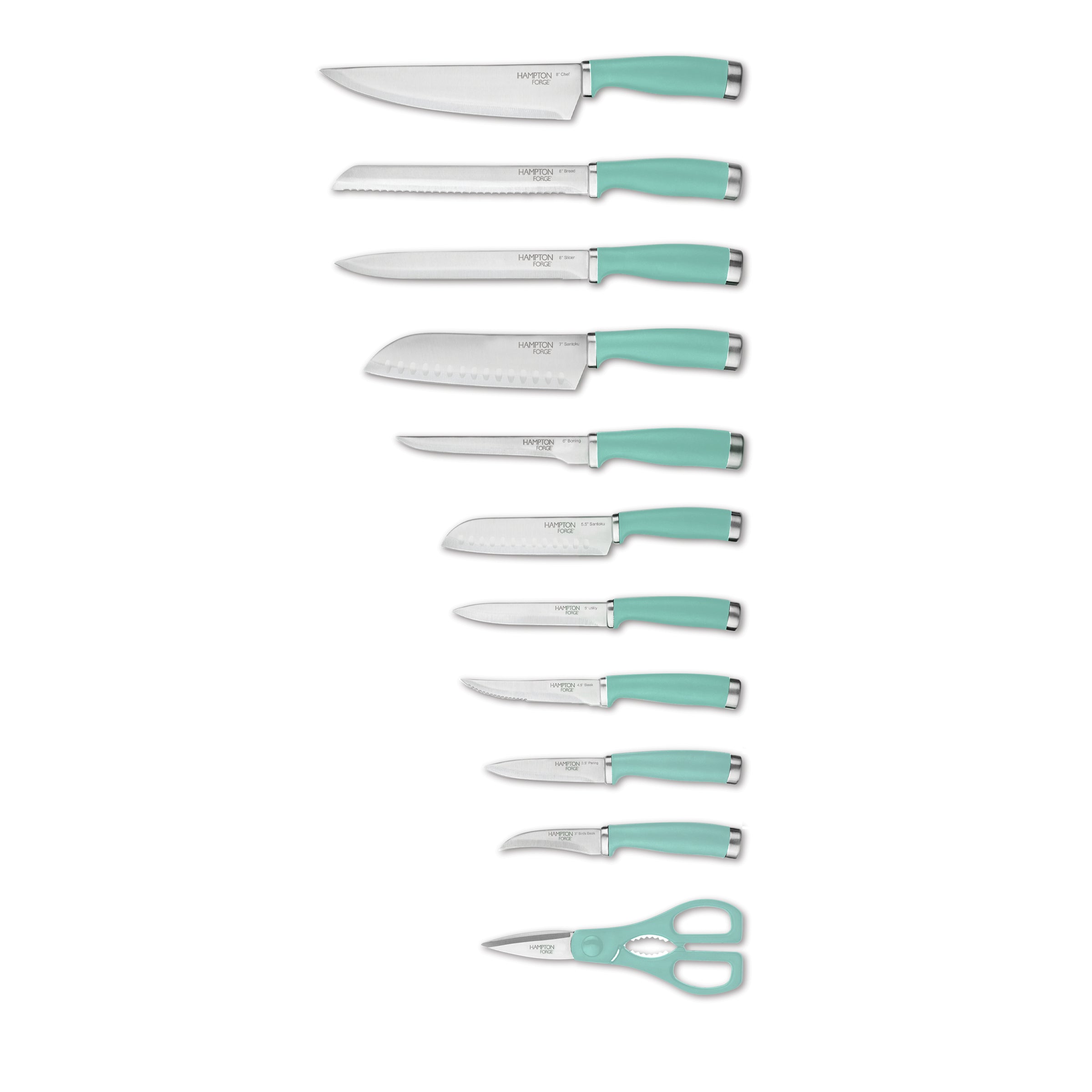 Lenox Premium Epicure Pistachio 17-Piece Cutlery Block Set - Image 5