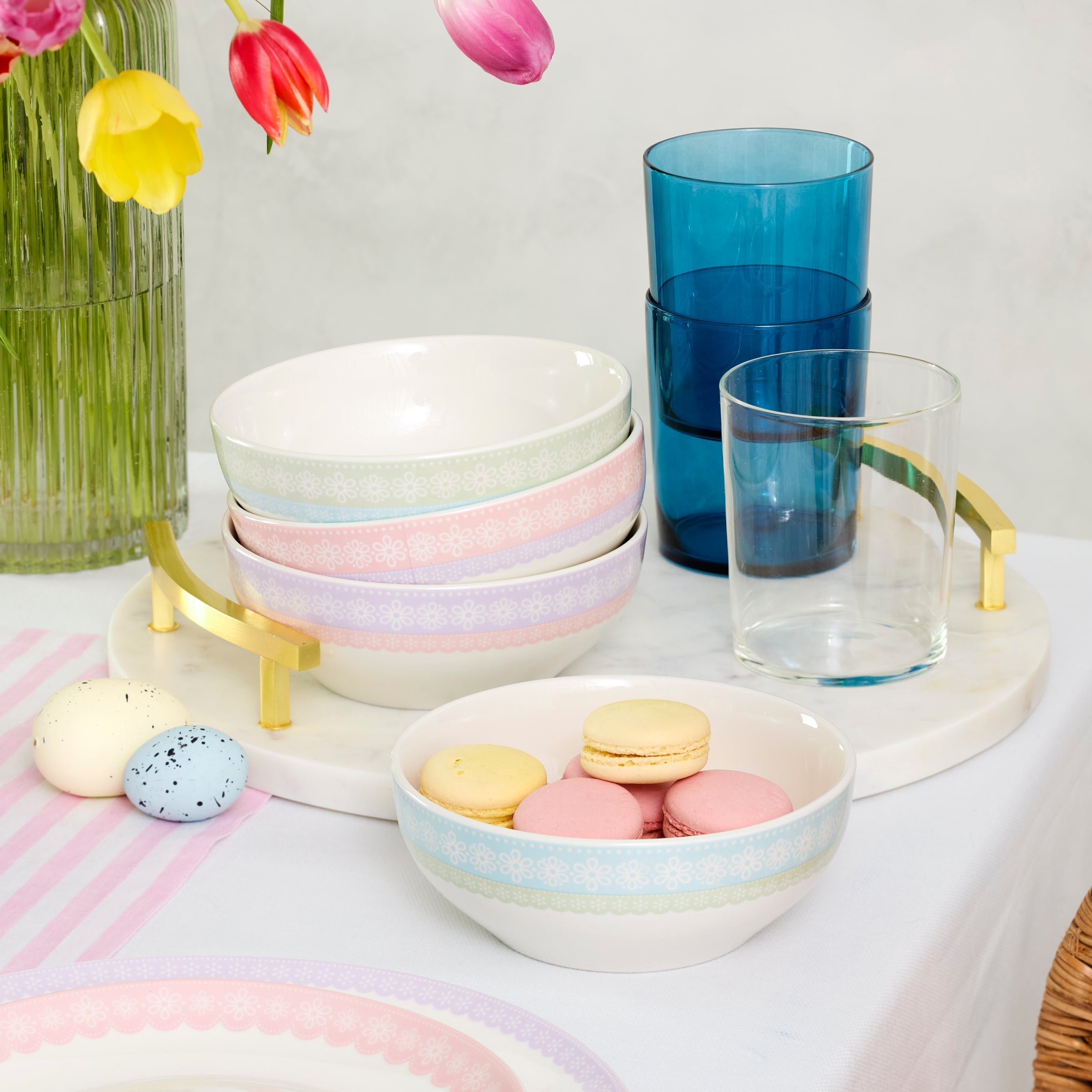 Lenox Premium Bunny Hop All-Purpose Bowls, Set of 4 - Image 3