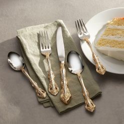 Alternative view of Lenox Premium Golden Michelangelo 5-Piece Place Setting