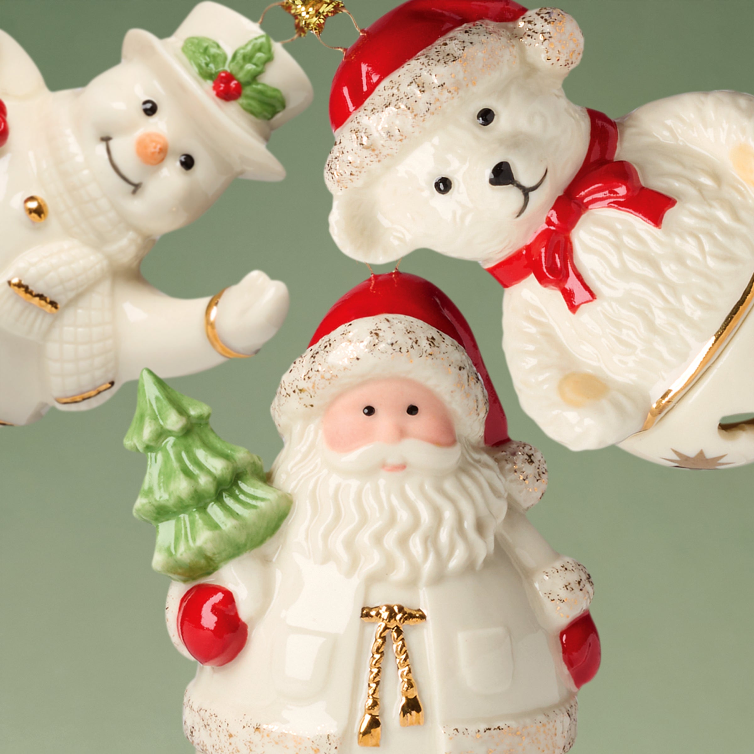 Lenox Premium Jingle Bell Ornaments, Set of 3 - Image 4