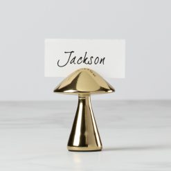 Lenox Premium Mushroom Placecard Holder