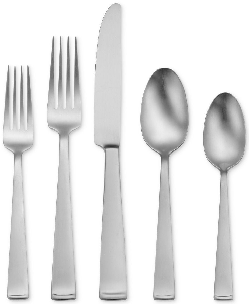 Lenox Premium Lewin Satin 65-Piece Flatware Set