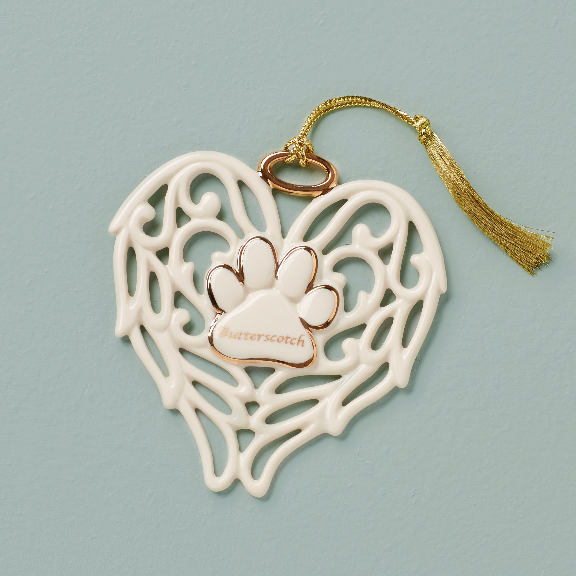 Lenox Premium Personalized In Loving Memory Pet Ornament