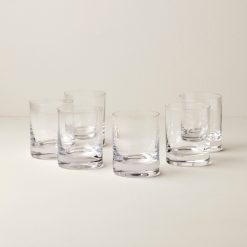 Lenox Premium Tuscany Classics Cylinder Double Old Fashion Glasses, Set of 6