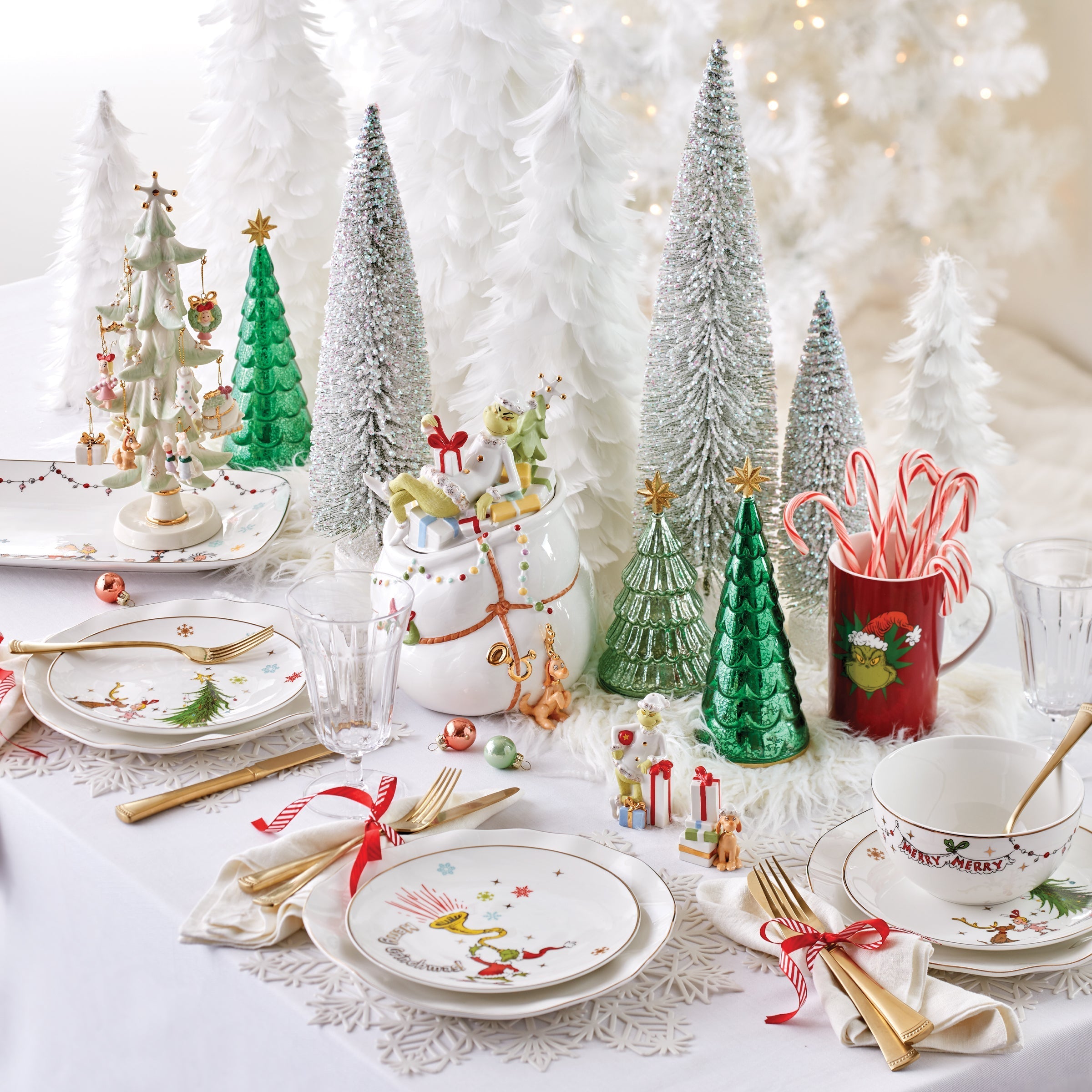 Lenox Premium Merry Grinchmas Assorted Accent Plates, Set of 4 - Image 5