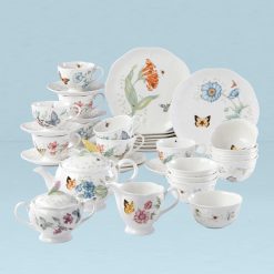 Lenox Premium Butterfly Meadow 37-Piece Dessert & Tea Set