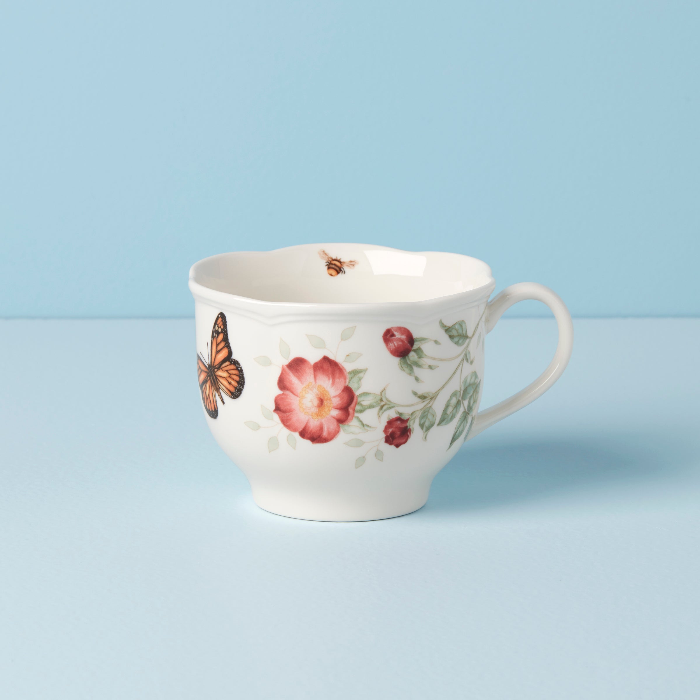 Lenox Premium Butterfly Meadow Latte Mugs, Set of 2 - Image 2