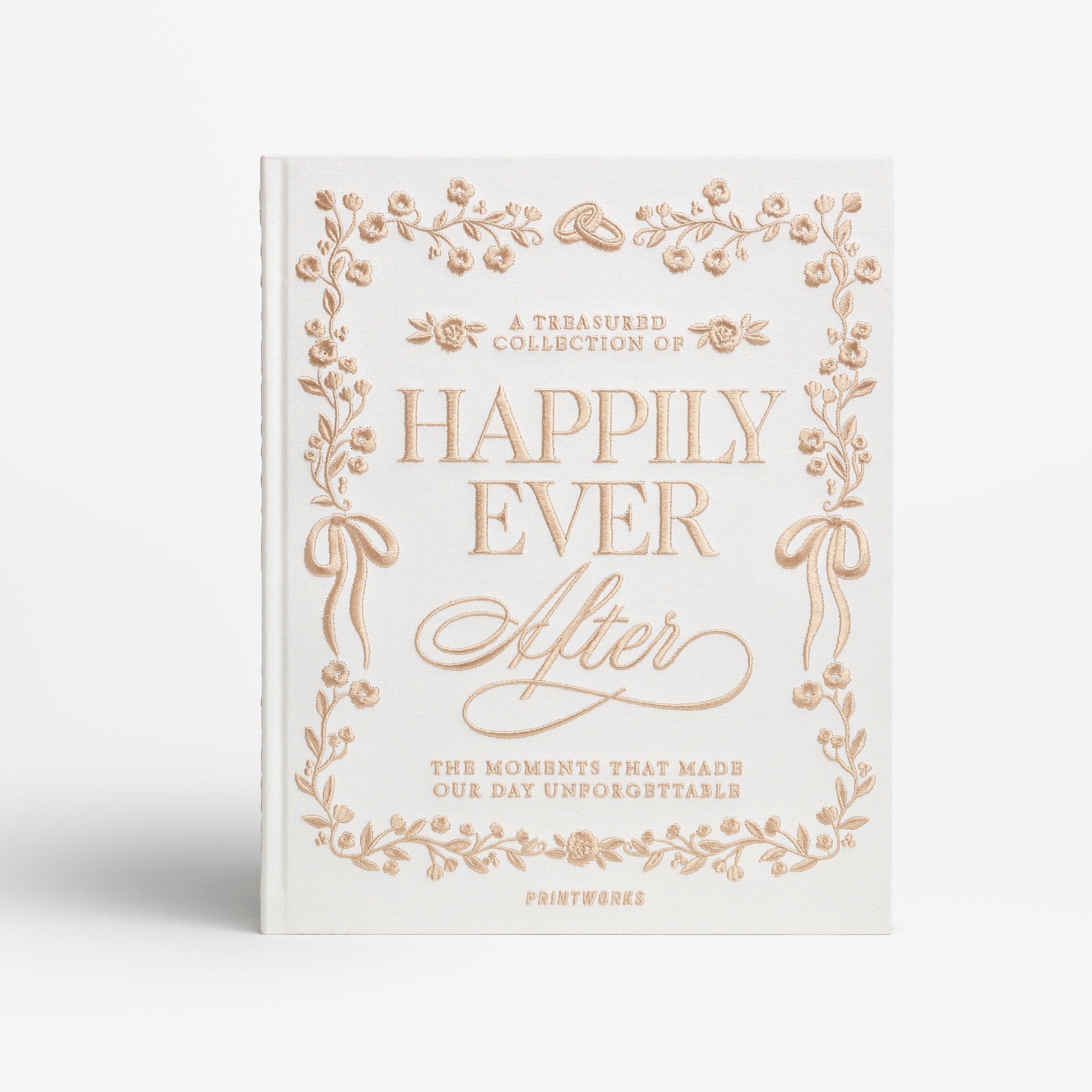 Lenox Premium Happily Ever After Embroidered Wedding Photo Album - Image 4