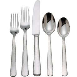 Lenox Premium Silver Echo 5-Piece Place Setting