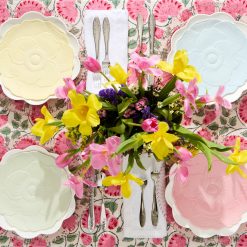 Alternative view of Lenox Premium Butterfly Meadow Floral Pink Accent Plates, Set of 4