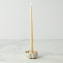 Alternative view of Lenox Premium Fleur Taper Candle Holder