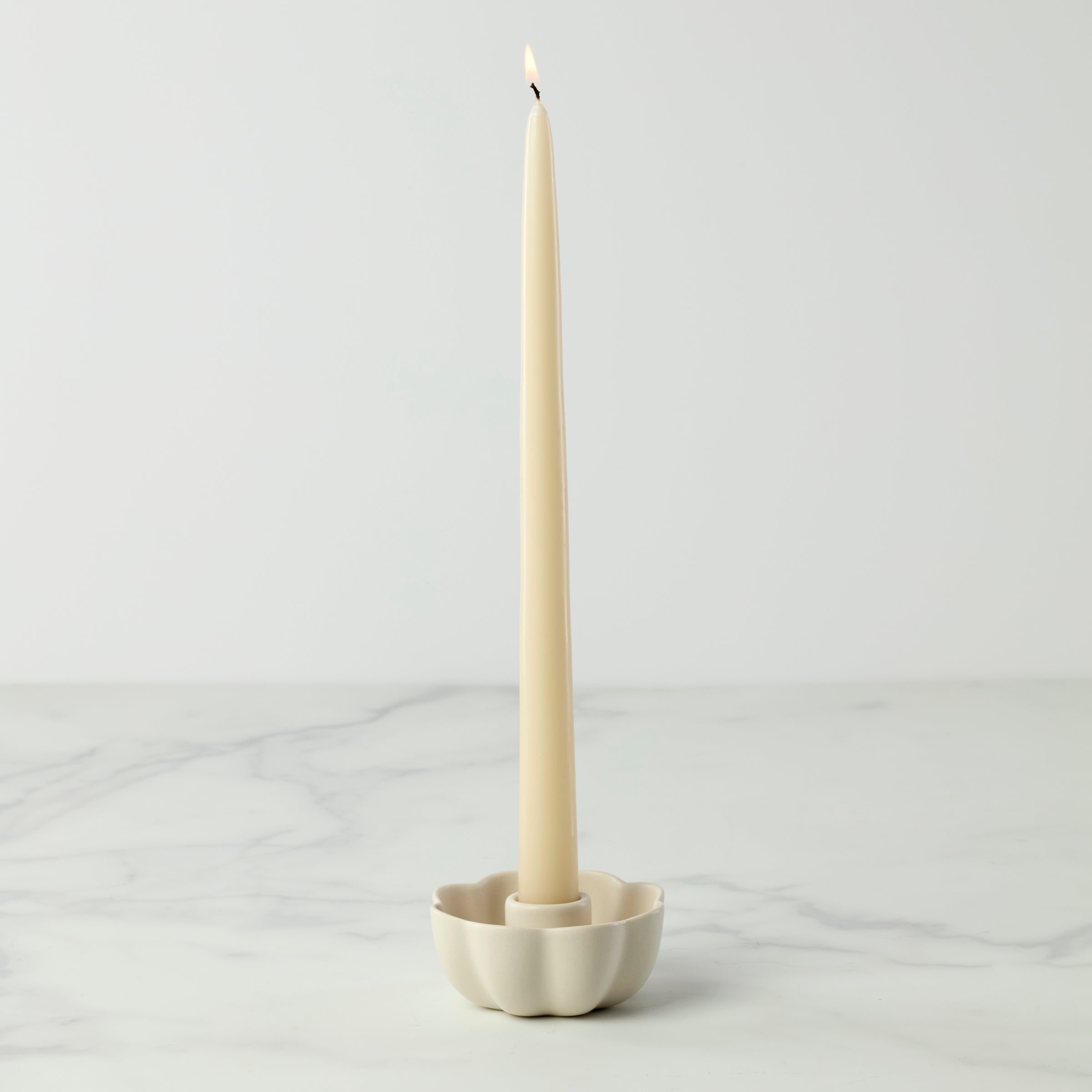 Lenox Premium Fleur Taper Candle Holder - Image 2