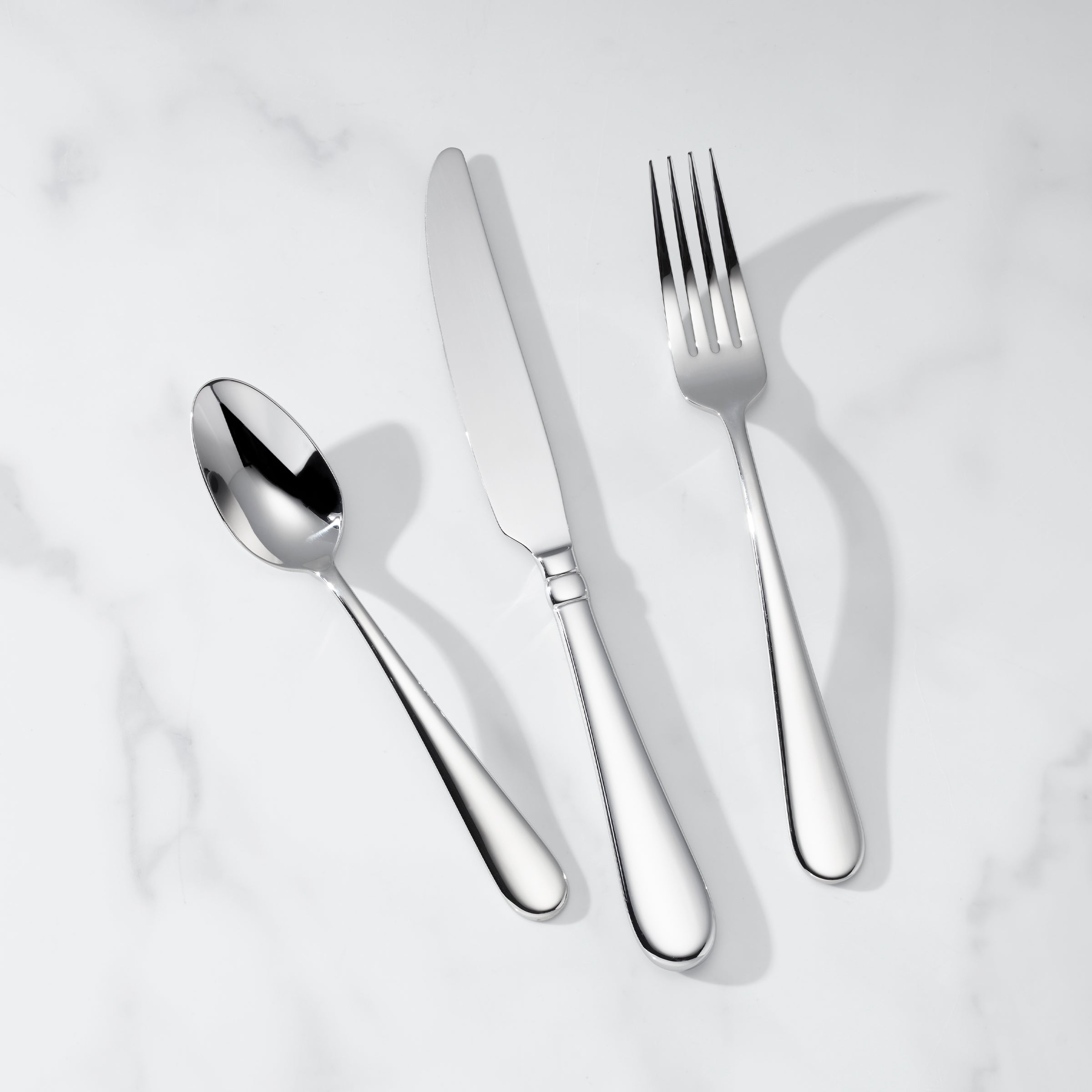 Lenox Premium Studio 1414 Mirror 24 Piece Flatware Set with Caddy - Image 2