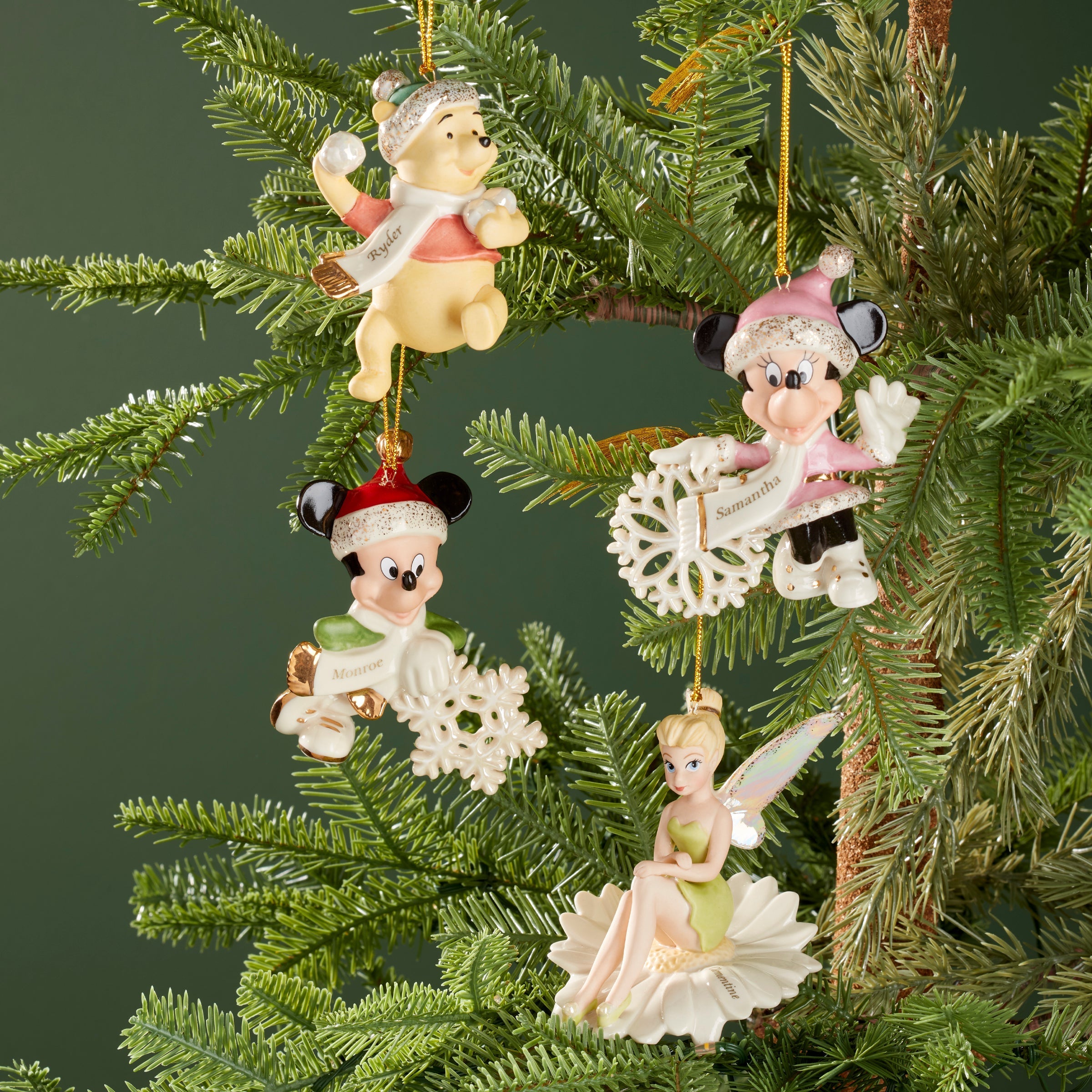 Lenox Premium Personalized Minnie Mouse Snowflake Ornament - Image 3