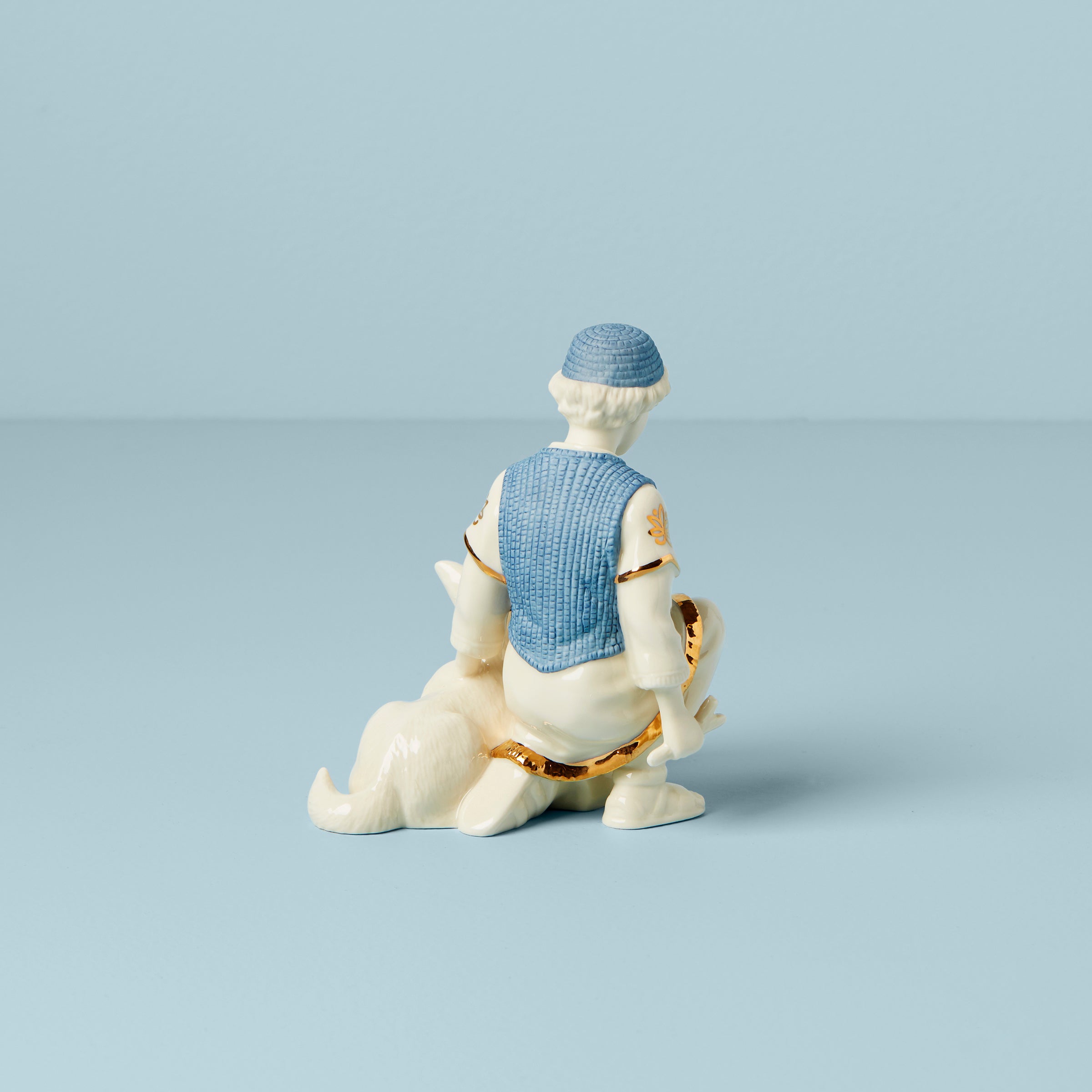 Lenox Premium First Blessing Nativity Shepherd & Dog Figurine - Image 2