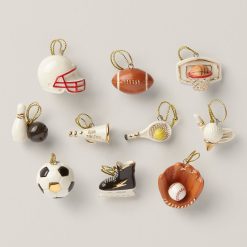 Lenox Premium Dreaming of Sports 10-Piece Mini Ornament Set