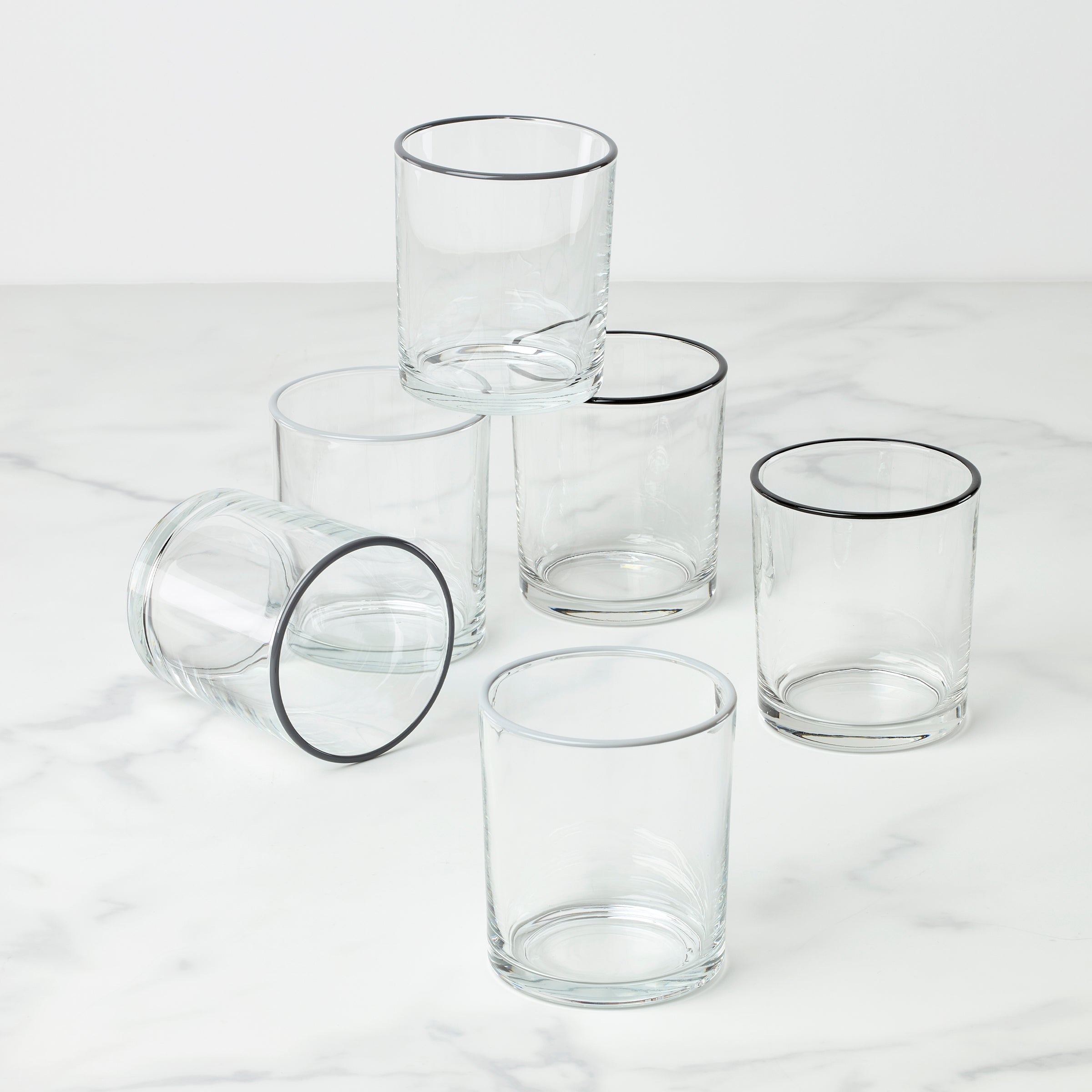 Lenox Premium 24 Seven Pumice 6-Piece Medium Tumbler Set