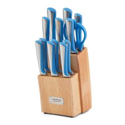 Alternative view of Lenox Premium Orion Blue 14-Piece Cutlery Block Set