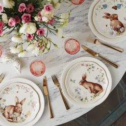 Alternative view of Lenox Premium Butterfly Meadow Bunny Accent Plates, Set of 4