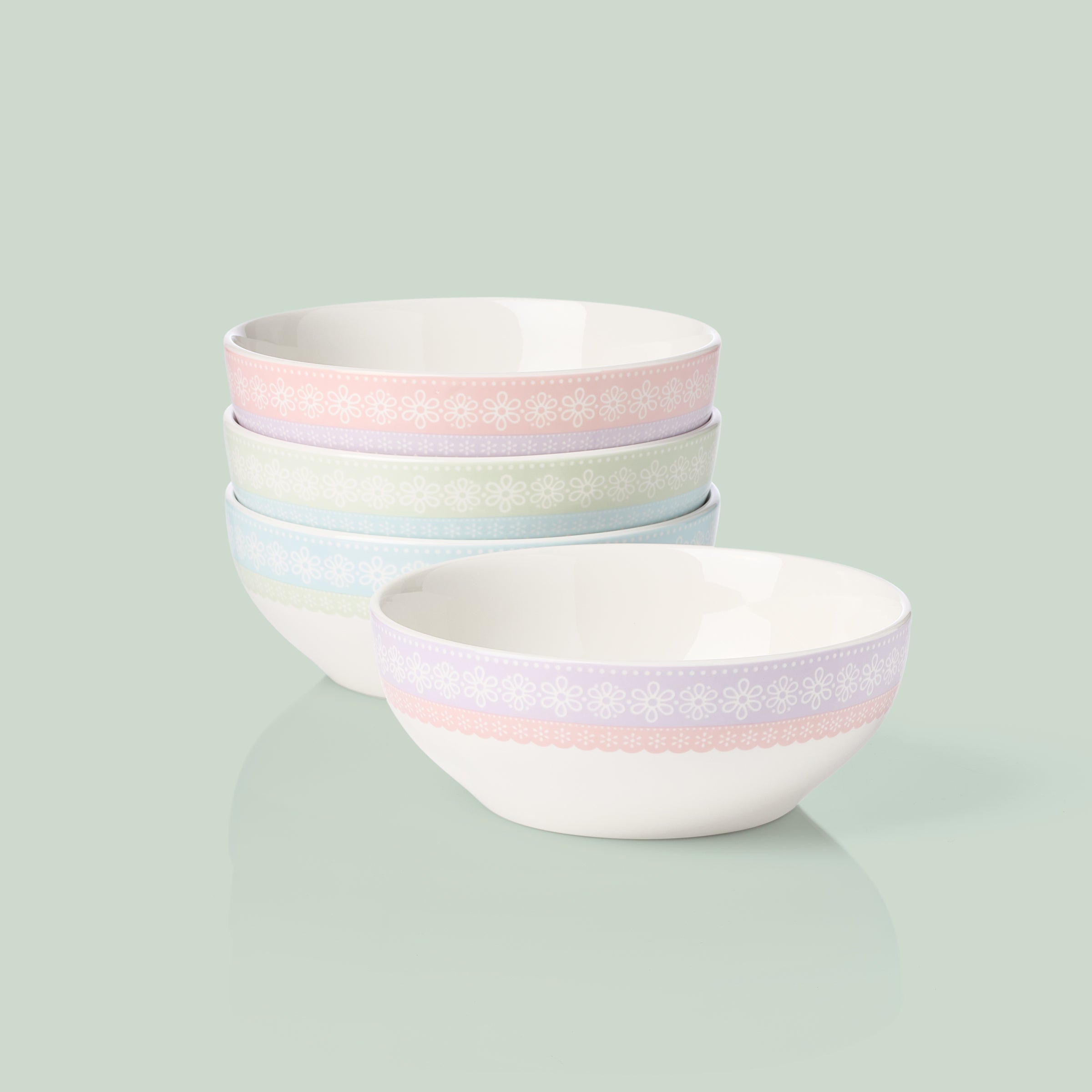 Lenox Premium Bunny Hop All-Purpose Bowls, Set of 4 - Image 2