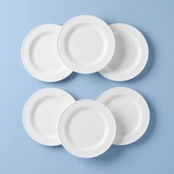 Lenox Premium Studio 1414 Rimmed Accent Plates, Set of 6