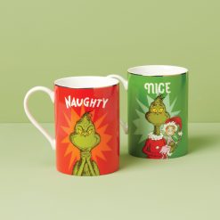 Alternative view of Lenox Premium Merry Grinchmas Naughty & Nice Mug Set