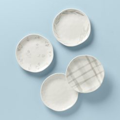 Lenox Premium Oyster Bay Assorted Tidbit Plates - Set of 4