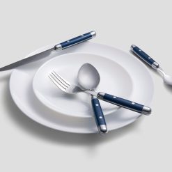 Alternative view of Lenox Premium Jubilee Blue 16-Piece Flatware Set