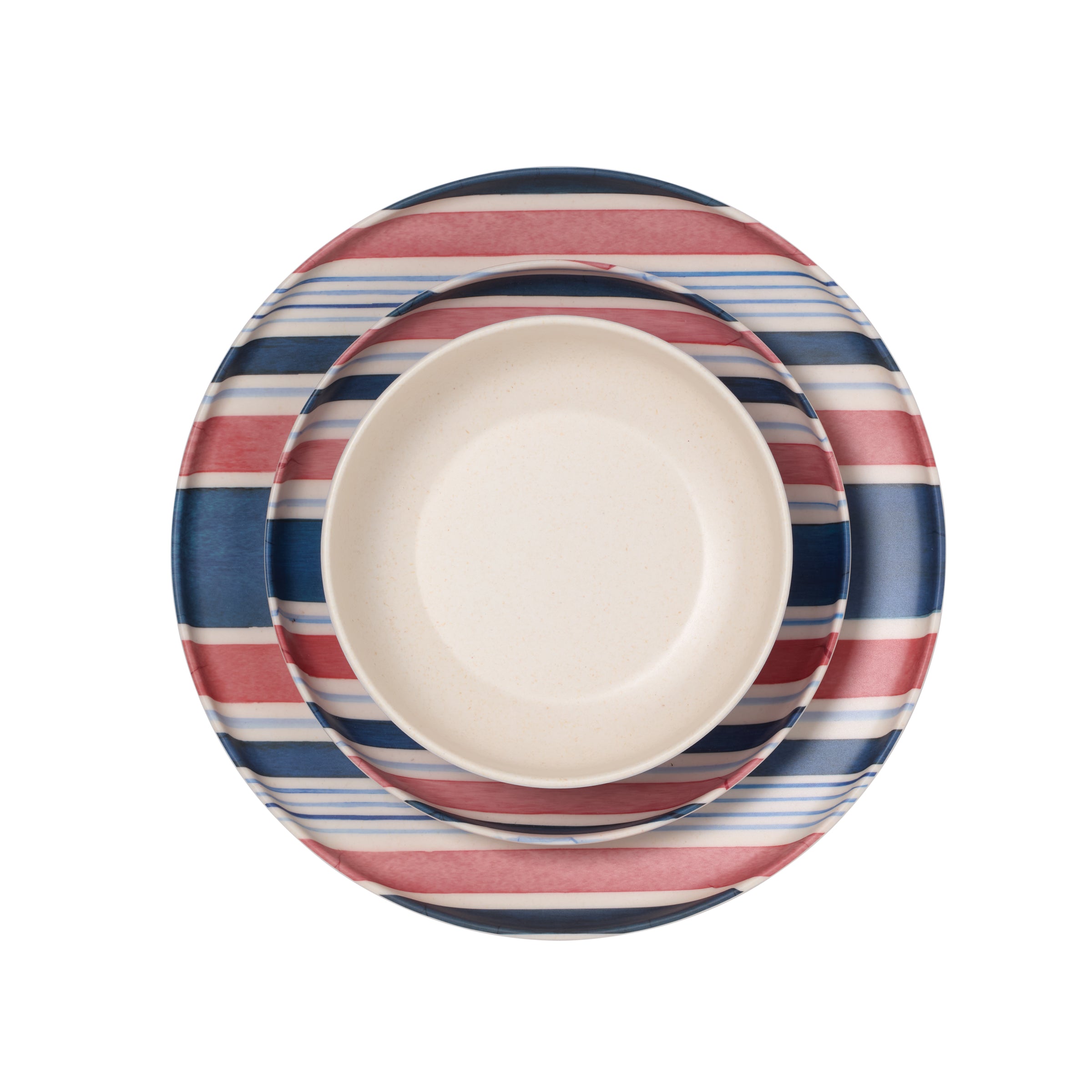 Lenox Premium 24 Seven Melamine Stripe 12-Piece Dinnerware Set - Image 12