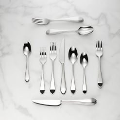 Alternative view of Lenox Premium Charlotte Street 20-Piece Flatware Set