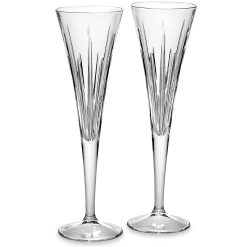 Lenox Premium Soho Crystal Toasting Flutes, Set of 2